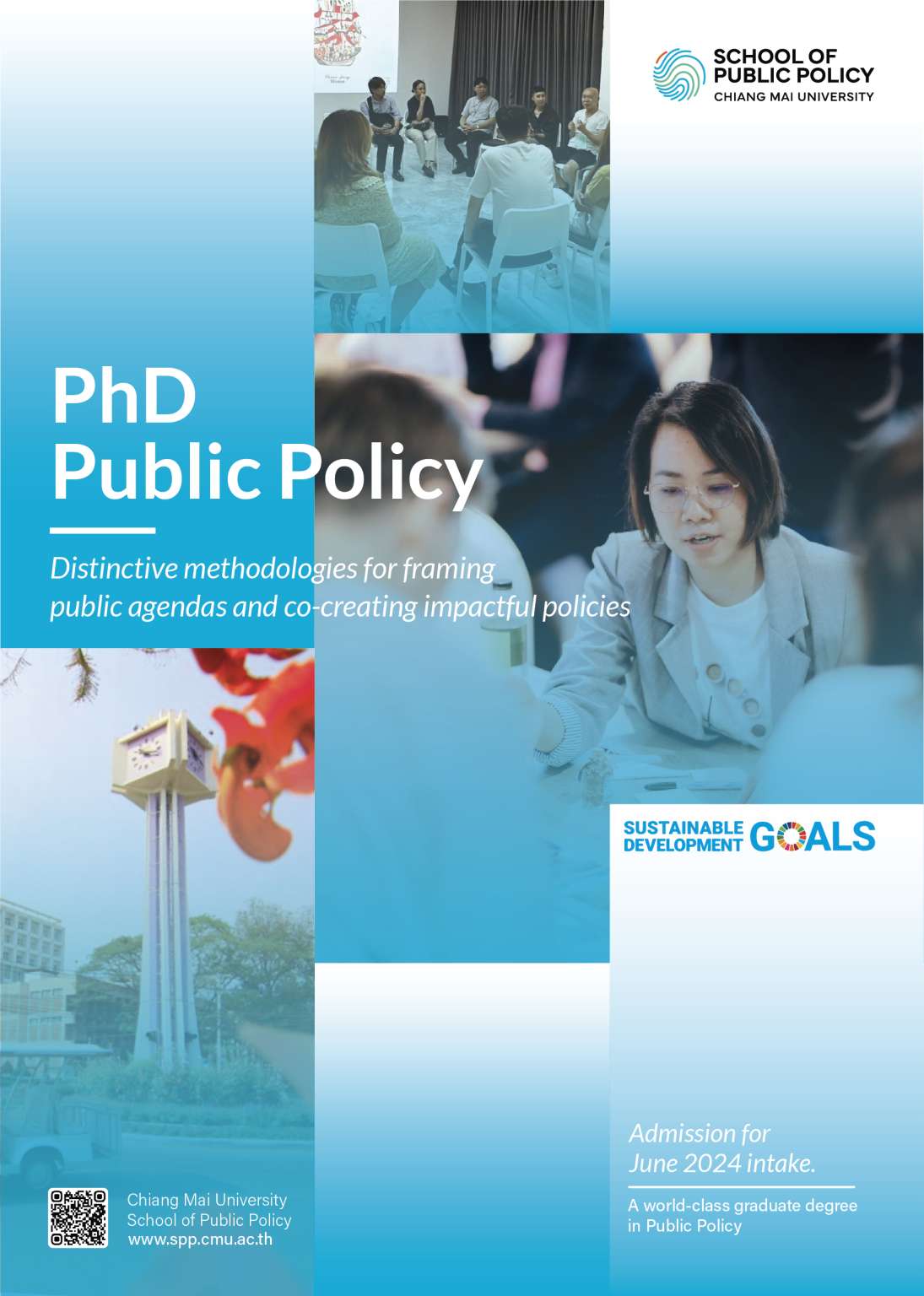 PhD Admission 2024 intake! School of Public Policy, Chiang Mai University